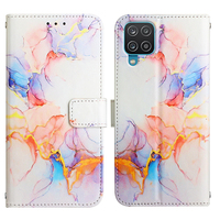 Sarung untuk Samsung A12/M12, Sarung Dompet Kulit PU untuk Samsung Galaxy A12