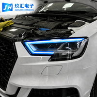 Módulo LED DRL Rojo Azul Amarillo 8V0998473A 8V0998474A para Audi A3 S3 RS3 8V 2017-2020, Luz Diurna LED para Faros Delanteros