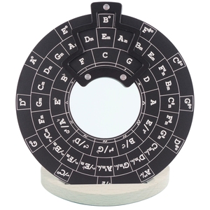 โปสเตอร์ทฤษฎีดนตรีกีตาร์-วงกลมแห่งห้าสิบ, แผนภูมิคอร์ด, ความก้าวหน้าของคอร์ดและสัญกรณ์พนักงานสำหรับนักกีตาร์ - Product Image 6