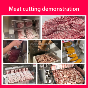 Máquina Comercial para Procesar Carne Congelada, para Cortar en Rodajas y en Cubos Kebab de Res y Cordero, Máquina de Corte Automática de Alta Eficiencia - Product Image 3