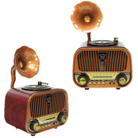 Radio rétro 1319BT/1318BT AM/FM, haut-parleur sans fil BT, lecteur de musique MP3, scanner de radio, radio multifonction, recherche automatique de chaînes