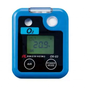 เครื่องตรวจจับออกซิเจนแบบพกพา Riken Keiki รุ่น OX-04G อุปกรณ์เตือนการตรวจจับออกซิเจน HS-04/CO-04 - Product Image 1