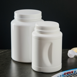 Recipiente de Plástico de 2L para Proteína en Polvo, Agarre Ergonómico, Hermético, a Prueba de Humedad, para Gimnasio y Hogar, Gran Capacidad - Product Image 1