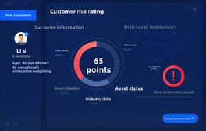 Piattaforma SaaS a processo completo per applicazioni <span class=keywords><strong>Web</strong></span> soluzione di sviluppo del sistema di controllo del rischio di credito - Product Image 4