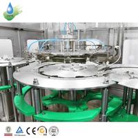 Chaîne de production clé en main pour l'embouteillage d'eau pure en grandes bouteilles de 10L et 15L, ligne complète d'emballage de bouteilles PET