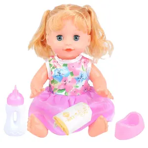批发廉价重生12英寸环保乙烯基塑料婴儿娃娃玩具套装玩具