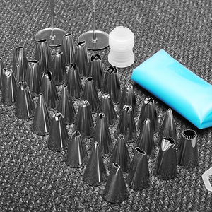 Kit <span class=keywords><strong>per</strong></span> la decorazione di torte da 38 pezzi sacchetti <span class=keywords><strong>per</strong></span> tubazioni <span class=keywords><strong>per</strong></span> glassa e Set di punte <span class=keywords><strong>per</strong></span> la pasticceria con Cupcake <span class=keywords><strong>per</strong></span> biscotti Dessert francese - Product Image 5