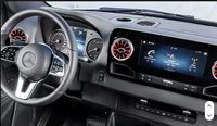 Modification des aérateurs lumineux, sortie d'air conditionné universelle, lumière d'ambiance, aérateur turbo adapté pour Benz Sprinter W907