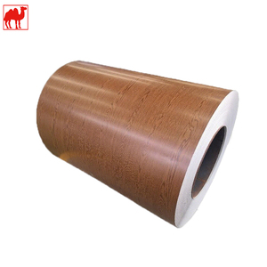 Meilleur prix Bobines de Ppgi de grain de bois prépeintes Bobines d'acier galvanisé à revêtement de couleur Matériaux de <span class=keywords><strong>toiture</strong></span> en <span class=keywords><strong>imitation</strong></span> de bois - Product Image 1