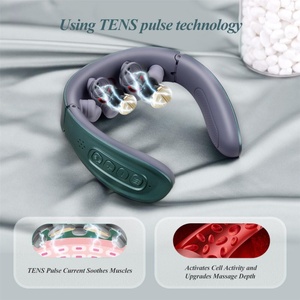 Nouveau masseur de cou chauffant intelligent professionnel Healthpal OEM 630nm à lumière rouge, masseur de cou portable le plus vendu - Product Image 3