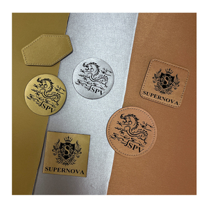 Cuero sintético de <span class=keywords><strong>PU</strong></span> de cobre cepillado de 12X24 pulgadas, impermeable, metálico, grabado láser, cuero con termoadhesivo para corte de cinturón de bolsa - Product Image 1