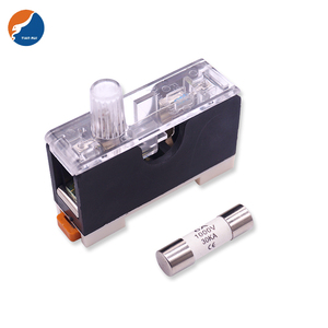 30A 1000Vdc bloque de fusibles eléctricos Solar DC Breaker portafusibles <span class=keywords><strong>americano</strong></span> 1500V DC 14x51 20a 15a 110V base de <span class=keywords><strong>fusible</strong></span> 10x38 1P - Product Image 5