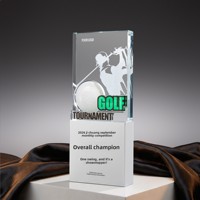 Trophées en métal, acrylique et cristal, fabriqués en Chine, sur mesure et créatifs, pour le basketball, le football, le tennis de table, le badminton, le golf, le billard