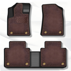 Tapetes <span class=keywords><strong>de</strong></span> Auto <span class=keywords><strong>de</strong></span> TPE y Alfombra 2 en 1 <span class=keywords><strong>de</strong></span> Doble Capa, Ajuste Personalizado <span class=keywords><strong>para</strong></span> la Mayoría <span class=keywords><strong>de</strong></span> los Vehículos, Resistentes al Agua, Inodoros, <span class=keywords><strong>para</strong></span> Todo Clima - Product Image 6