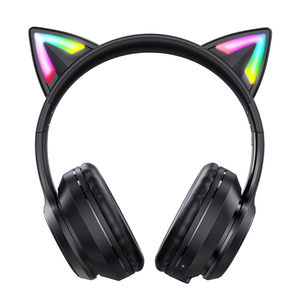 <span class=keywords><strong>ONIKUMA</strong></span>-auriculares inalámbricos <span class=keywords><strong>B90</strong></span> con Bluetooth 5,0, dispositivo de audio con orejas de gato RGB y micrófono - Product Image 4