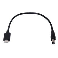 5V 2A 3A Typ C Stecker auf DC 5,5mm x 2,1 2,5mm Stecker Verlängerung kabel