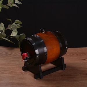 Cubo de madera de roble Horizontal Vintage personalizado gran oferta para restaurante <span class=keywords><strong>barbacoa</strong></span> Pino vino <span class=keywords><strong>cerveza</strong></span> <span class=keywords><strong>barril</strong></span> decoración al por mayor vacío - Product Image 2