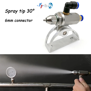 Buse de pulvérisation micro-sonique à brume, buse d'atomisation et de mélange d'eau et d'air pour humidification des mines de charbon SK508 SV-882 SV-980 - Product Image 2