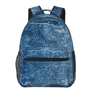 Mochila con Estampado de Mapa del Mundo Colorido, para Viajes, Estudiantes, Geografía, Venta al Por Mayor, Dropship, 2026 - Product Image 4