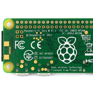 Carte sans fil Raspberry Pi Zero W WiFi et BT 4.1, processeur monocœur 1 GHz, 512 Mo de RAM, carte mère de développement Linux - Product Image 4