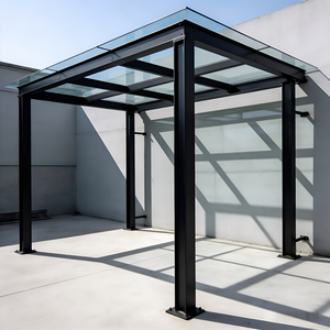 Fabrication OEM/ODM de pergola extérieure à lames orientables, <span class=keywords><strong>abri</strong></span> solaire pour patio avec pergola réglable - Product Image 2