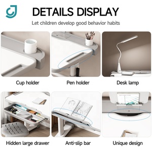 Nghiên Cứu Bằng Gỗ Bảng Và Ghế Đặt Cho Trẻ Em Chiều Cao Có Thể Điều Chỉnh Sinh Viên Bàn Và Ghế Cho Trẻ Em Nhà Nghiên Cứu Đồ Nội Thất Cho Phòng Ngủ - Product Image 6