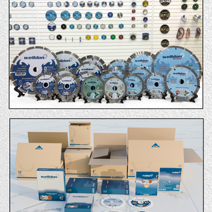 شفرة منشار دائرية من الجرانيت من ويلدون لقطع الحجر وبلاط البورسلين، أدوات ماسية لقطع بلاط السيراميك وأدوات كاشطة - Product Image 4