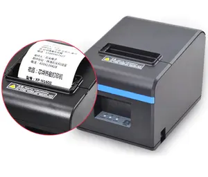80MM चौड़ाई छोटे रसीद प्रिंटर टिकट बिल थर्मल प्रिंटर नि: शुल्क सॉफ्टवेयर थर्मल टिकट प्रिंटर