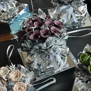 Flores Eternas Preservadas Hechas a Mano <span class=keywords><strong>Aurora</strong></span> Rose para Pascua, Día de San Valentín, Navidad, Aniversario, Graduación y Propuestas - Product Image 6