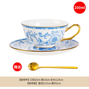 <span class=keywords><strong>Set</strong></span> di tazze da caffè in porcellana color smalto oro puro personalizzabile per feste 24K con il massimo dell'artigianato di Jingdezhen - Product Image 6