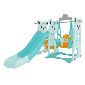 Cập Nhật Hobby Tree Bear Theme Trung Tâm Chơi Trong Nhà Trượt Và Xích Đu Cho Bé Bằng Nhựa - Product Image 2
