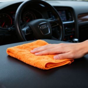 Toalla de Secado Automático de Alta Resistencia de 500 g/m², Microfibra para Automóviles de 40x40 cm, Antiarañazos, para el Cuidado del Vidrio y la Pintura, para Búsqueda en Google - Product Image 4