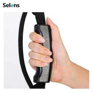 Selens SLR4-5in1H_100 * 150CM blanc noir argent or translucide 5 en 1 poignée réflecteur ovale pliable pour <span class=keywords><strong>Studio</strong></span> de photographie - Product Image 4
