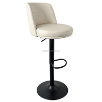 Tabourets de bar ergonomiques et rembourrés de style nordique, best-sellers – Vente directe usine de tabourets de bar Sillas De Barra