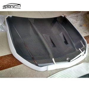 Couvercle de capot moteur en fibre de carbone de haute qualité W204 avec prise d'air pour Mercedes Benz W204 Classe C C63 - Product Image 4
