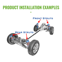 Kit de suspension pneumatique Amortisseur réglable pour Panamera, Audi, Land Rover Range Rover