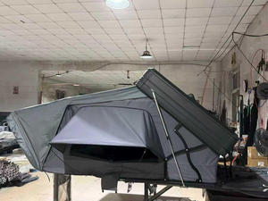 Tente de toit légère à <span class=keywords><strong>prix</strong></span> d'usine, tente de <span class=keywords><strong>camping</strong></span> en aluminium pour voiture, tente de toit rigide de type Z pour voiture - Product Image 6