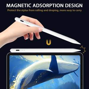 Stylet intelligent magnétique en aluminium avec détection d'angle d'inclinaison, pointe remplaçable pour tablettes iPad, anti-touche accidentelle, tactile capacitif actif - Product Image 3