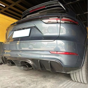 Modificación de Automóvil 9Y0 2018-2025, Parachoques Trasero de Fibra de Carbono, Difusor Trasero, Tubo de Escape para Cayenne Coupé - Product Image 4