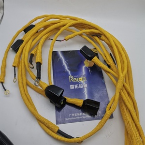 สายรัดเครื่องยนต์6D125 6156819211สำหรับ PC450-7 PC400-7 6156-81-9211ชุดสายไฟหัวฉีดน้ำมันเชื้อเพลิง6156-81-9211 - Product Image 4
