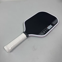 Raquette de pickleball professionnelle 14 mm/16 mm en fibre de carbone brute, livraison rapide pour les acheteurs professionnels en gros