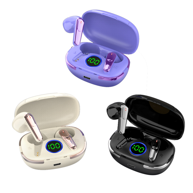 PRO80 MAX semi In Ear Wireless Earphones Power Bank Digital Display LED Waterproof IPX4 Wireless Earbuds earphone TWS