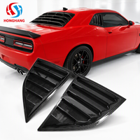 Ailerons de fenêtre latérale pour Dodge Challenger 2008-2023, vente en gros directe d'usine, fabricant de couvercles de volet en ABS de haute qualité