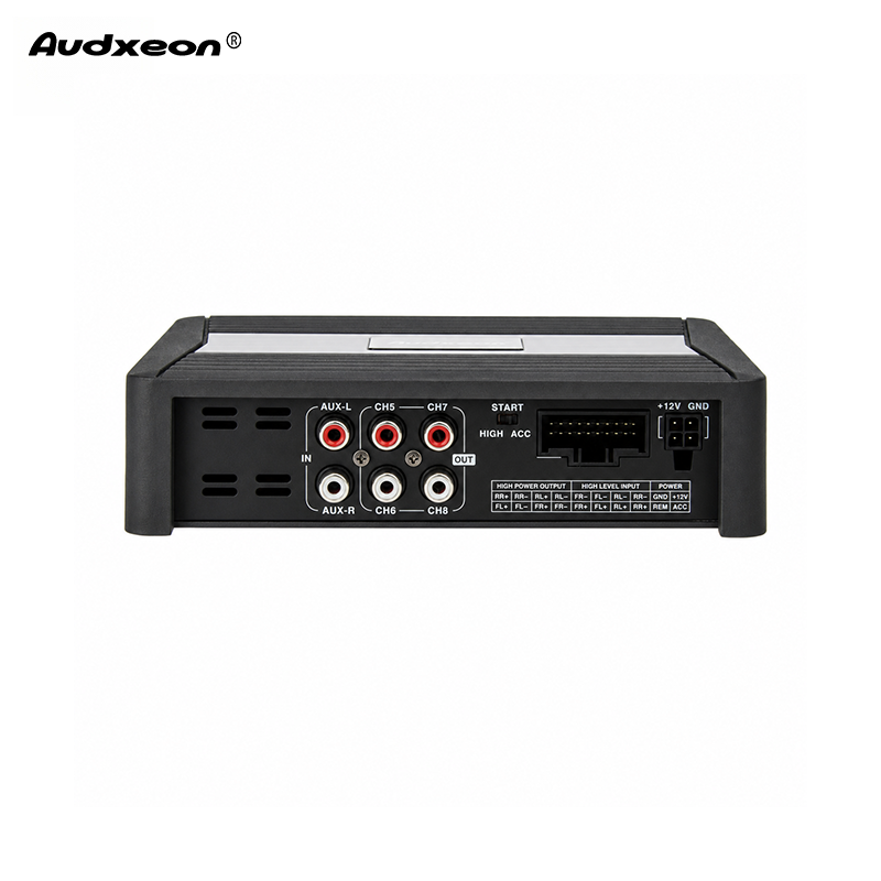 8 <strong>Channel</strong> DSP <strong>Processor</strong> with <strong>4</strong> <strong>Channel</strong> Power Amplifier Professional Class D Japan AKM RMS 4x65W Max 4x120W Good Quality Factory