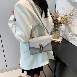 Bolso Bandolera Pequeño Cuadrado de PU para Mujer, Diseño Retro de Nicho, Nueva Tendencia de Moda, Estilo Casual Occidental, Primavera Verano - Product Image 6