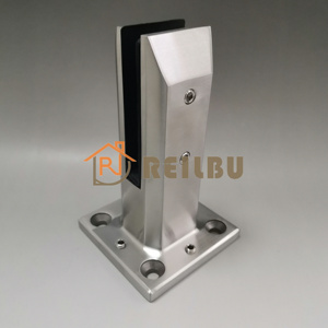 Reilbu Safe Spigot Glazen Leuning zonder Lassen 1/2 Inch Gehard Glas 1,5 Kg Roestbestendig 5 Jaar Garantie - Product Image 3