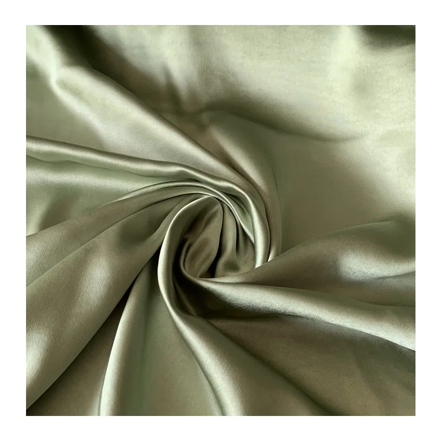 Imitate Acetate Satin Fabric 100D*180D 100% Polyester SPH Stretch Satin Vertical For Women's Dress/Sleepwear