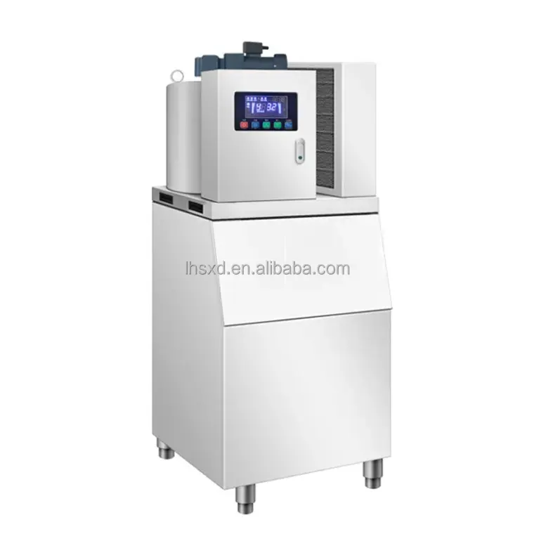 Commercial ice flaker 200-500kg supermarket ice making large automatic ice machine