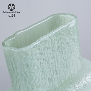 Jarrón Flore <span class=keywords><strong>de</strong></span> cristal, florero alto cuadrado alto, pieza central, boda para decoración del hogar - Product Image 6