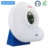 Ventilateur centrifuge en plastique PP MPCF-300-B4T, anti-corrosion chimique, pour hotte de laboratoire, 380V, certifié CE, personnalisable OEM